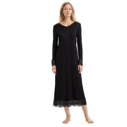 HANRO Lucy Long Sleeve Long Gown