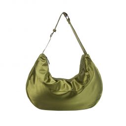 EDNA SHINY TWILL bag - GREEN LAND