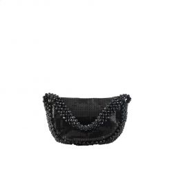 TORI SEQUINS bag - BLACK SOIL