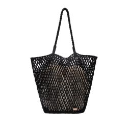 Hvisk Eden Knitted Tote - Black