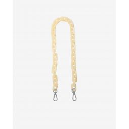 SQUARED CHAIN HANDLE - SOFT YELLOW