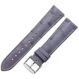 Unisex 21 mm Leather Watch Band