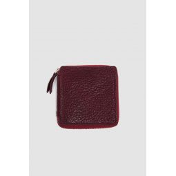 Leather Wallet - Burgundy