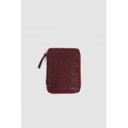 Leather Wallet - Burgundy