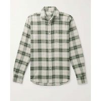 Paul Flannel Shirt - Green Plaid