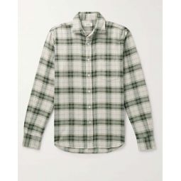 Paul Flannel Shirt - Green Plaid