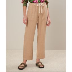 Poma Linen Pants - Beige