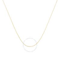 Solid 10k Yellow Gold 0.5MM Rope Chain Necklace. Unisex Chain - Size 16 Inches