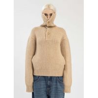 Hi-Turtleneck Sweater - Medium Beige