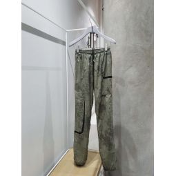 Reflective Track Pants - Khaki