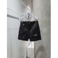 Minimal Twill Cargo Shorts - Black