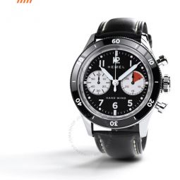 Airstream Chronograph Hand Wind Black Dial Mens Watch