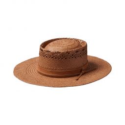 Hemlock Hat Co Phoenix Straw Boater Hat