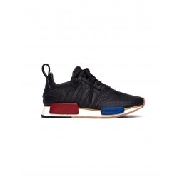 Adidas NMD R1 Black Leather Sneakers