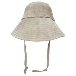 Suede Bucket Hat - Gray