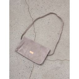 Small Pig Leather Flap Shoulder Bag