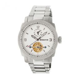 Helmsley White Dial Stainless Steel Automatic Mens Watch