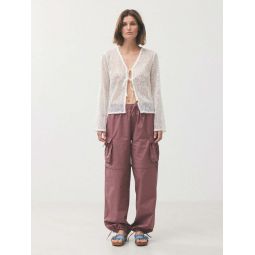 OPHELIA PANTS - Purple