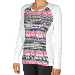Hot Chillys MTF Print Scoopneck Baselayer Top - Womens