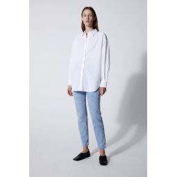Gina Classic Cotton Shirt - White
