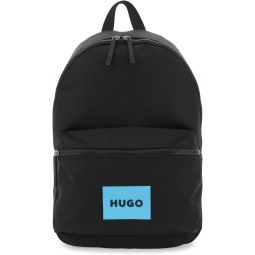 Mens Laddy Small Logo Backpack - Black