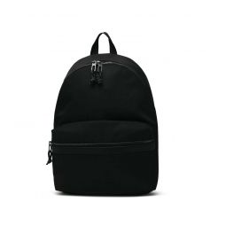 Mens Wayner Logo Stripe Black Nylon Backpack - Black