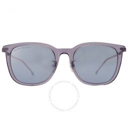 Silver Square Mens Sunglasses