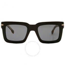 Gold Logo Square Mens Sunglasses