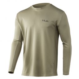 Huk Icon X Solid Long Sleeve - Mens