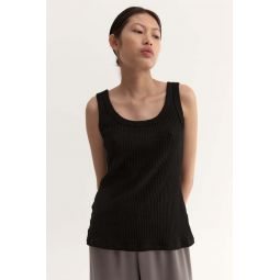 Kasumi Knit Tank - Black