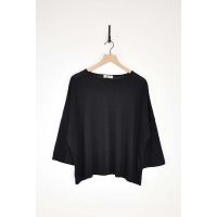 Linen Pullover - Black