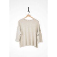 Linen Pullover - Natural
