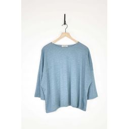 Linen Pullover - Blue