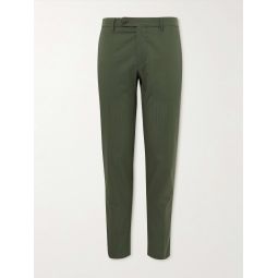 Slim-Fit Ripstop Trousers