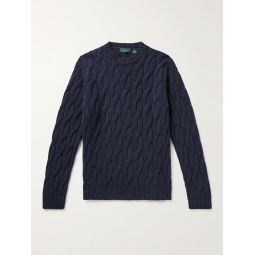Zanone Cable-Knit Wool Sweater
