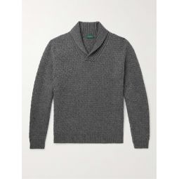Zanone Slim-Fit Shawl-Collar Wool Sweater