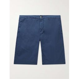 Slim-Fit Cotton-Blend Bermuda Shorts
