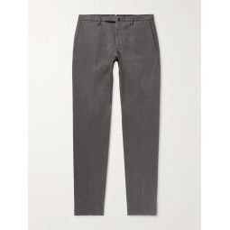 Venezia 1951 Slim-Fit Cotton-Blend Twill Trousers