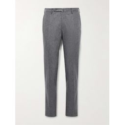 Venezia 1951 Slim-Fit Worsted Wool-Flannel Trousers