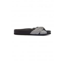 Kaely Slide Sandals - Silver