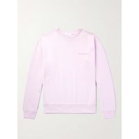 Mikis Logo-Embroidered Cotton-Blend Jersey Sweatshirt