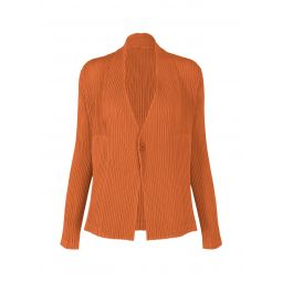 HATCHING PLEATS JACKET