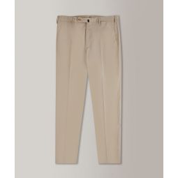 Regular-fit trousers in certified Royal Batavia cotton