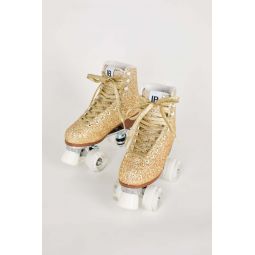 PRE PARTY ROLLER SKATE - Gold/Lilac