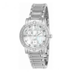 Wildflower Chronograph Limited Edition Diamond Mother of Pearl Dial Ladies Watch