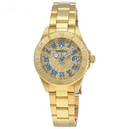 Angel Gold Dial Ladies Watch