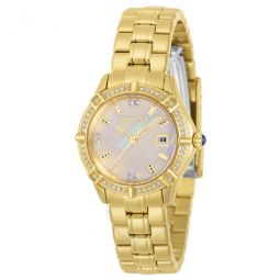 Angel White Mother of Pearl Dial Ladies Watch