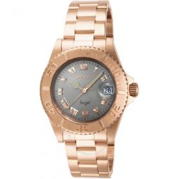 Angel Mother of Pearl Dial Two-tone Ladies Watch