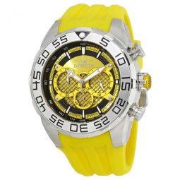 Speedway Chronograph Yellow Dial Mens Watch