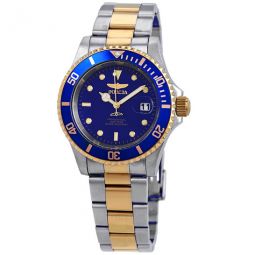 Pro Diver Blue Dial 40 mm Two-tone Mens Watch